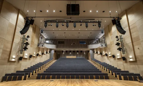 Sala Koncertowa z adaptacją akustyczną i nagłośnieniem