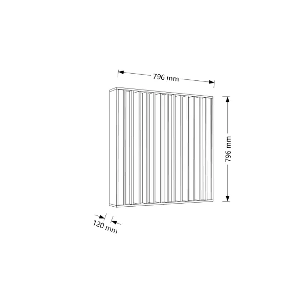 Wave Acoustics D77MF-LP - wymiary